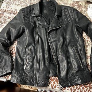 All saints Kushiro Leather Jacket